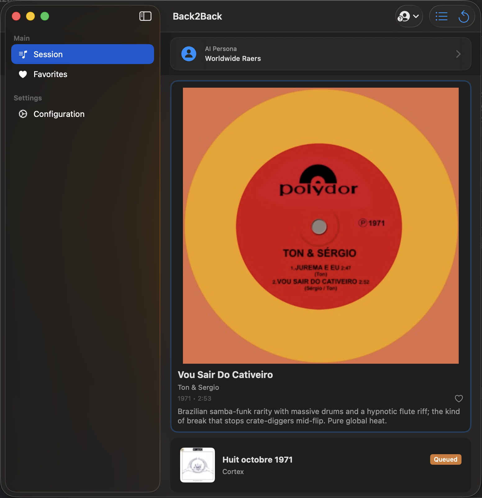 Back2Back DJ on macOS
